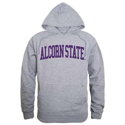 Alcorn State University Game Day Hoodie Sweatshirt Heather Grey-Campus-Wardrobe