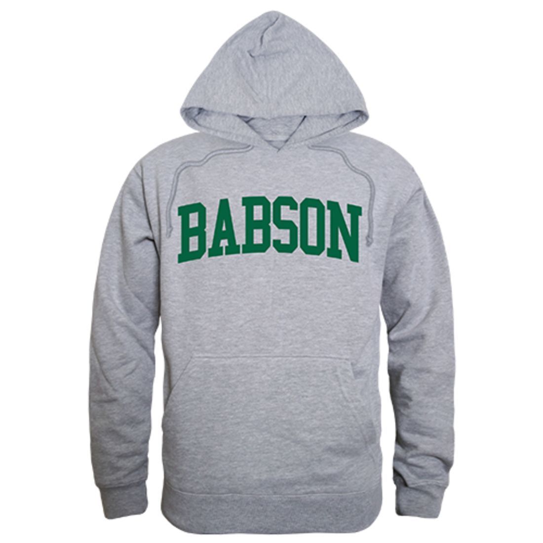 Babson College Game Day Hoodie Sweatshirt Heather Grey-Campus-Wardrobe