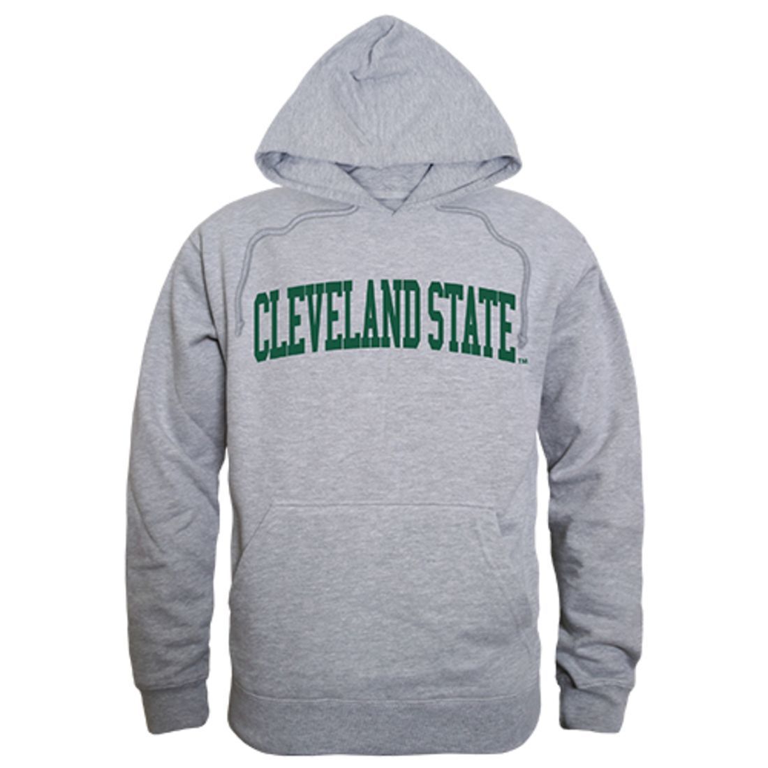 CSU Cleveland State University Game Day Hoodie Sweatshirt Heather Grey-Campus-Wardrobe