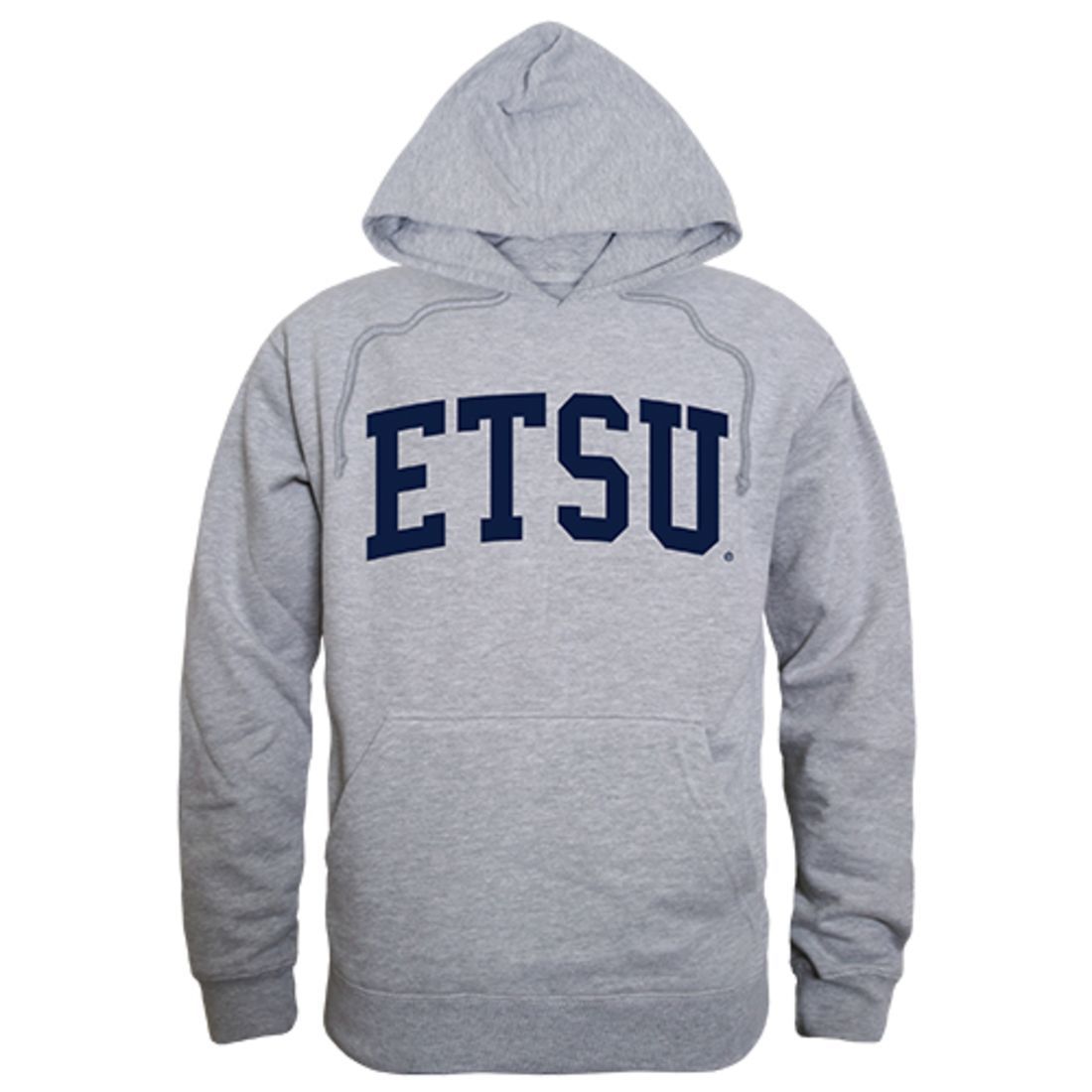 ETSU East Tennessee State University Game Day Hoodie Sweatshirt Heather Grey-Campus-Wardrobe