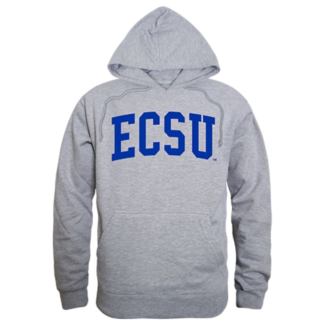 ECSU Elizabeth City State University Game Day Hoodie Sweatshirt Heather Grey-Campus-Wardrobe