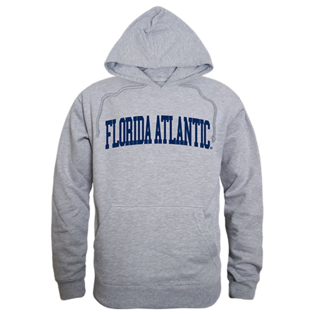 FAU Florida Atlantic University Game Day Hoodie Sweatshirt Heather Grey-Campus-Wardrobe