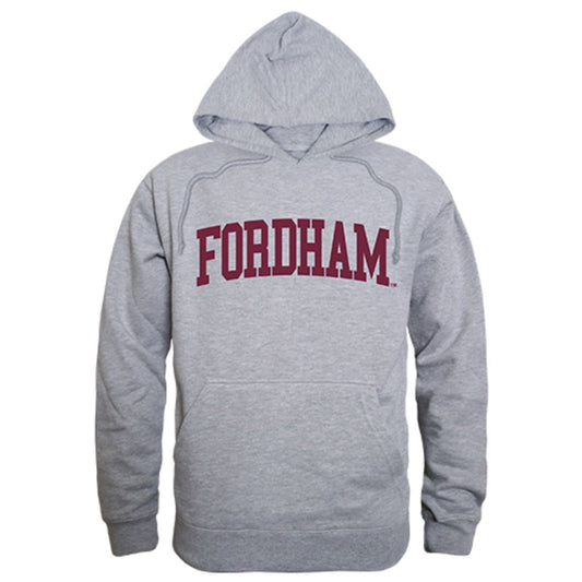 Fordham University Game Day Hoodie Sweatshirt Heather Grey-Campus-Wardrobe