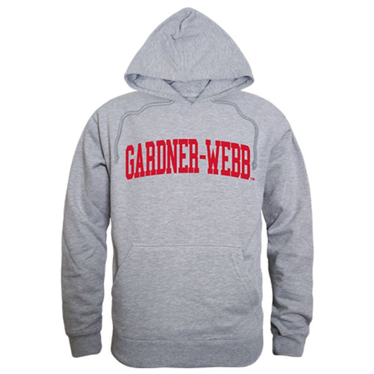 GWU Gardner Webb University Game Day Hoodie Sweatshirt Heather Grey-Campus-Wardrobe