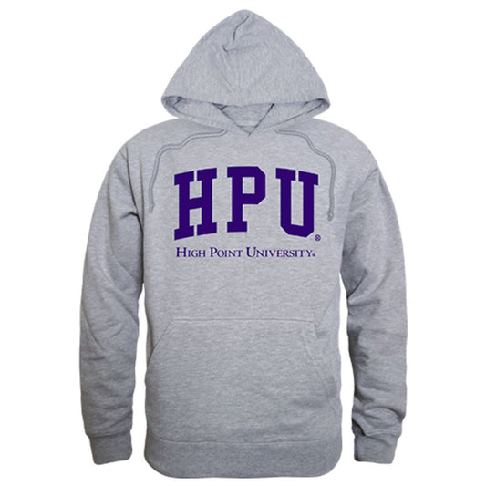 HPU High Point University Game Day Hoodie Sweatshirt Heather Grey-Campus-Wardrobe