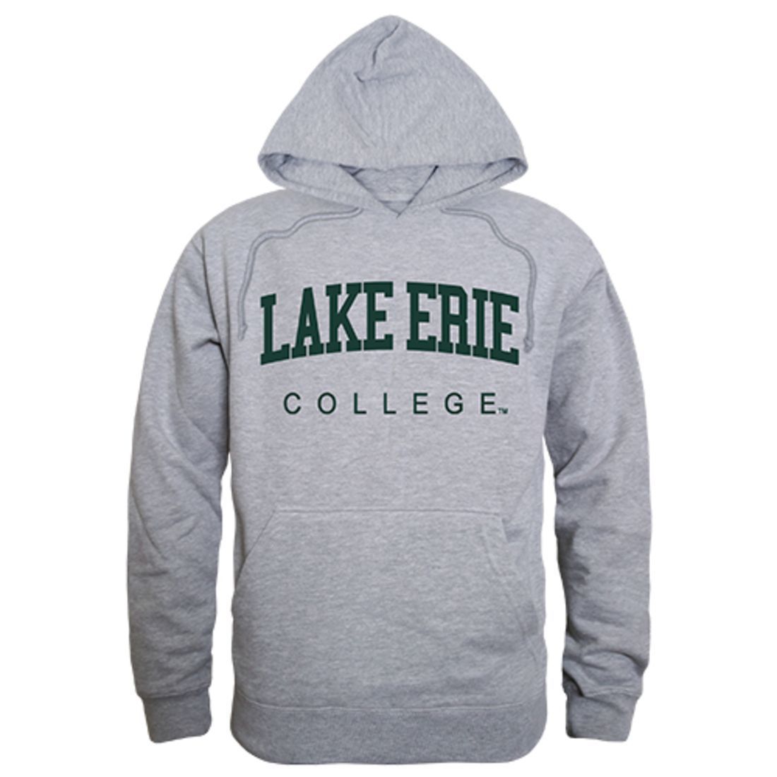 Lake Erie College Game Day Hoodie Sweatshirt Heather Grey-Campus-Wardrobe