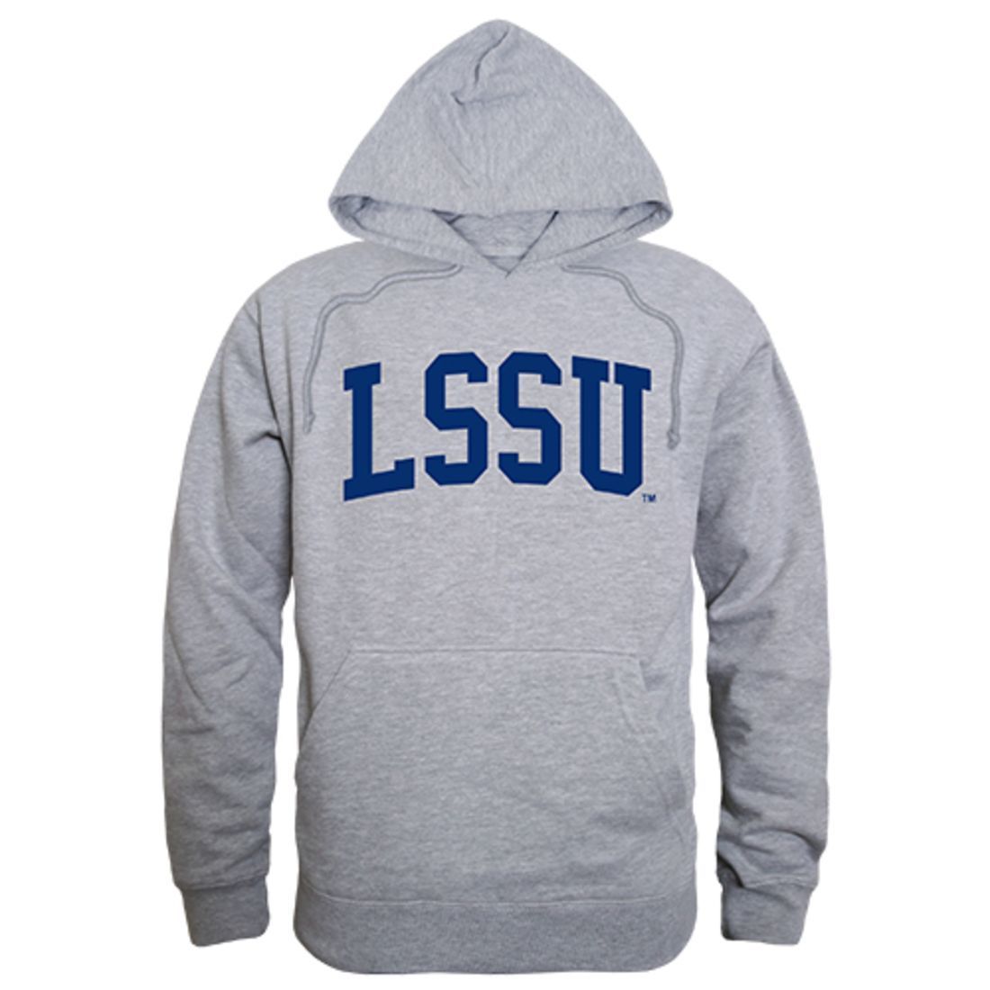 LSSU Lake Superior State University Game Day Hoodie Sweatshirt Heather Grey-Campus-Wardrobe