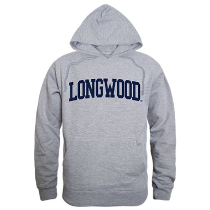 Longwood University Game Day Hoodie Sweatshirt Heather Grey-Campus-Wardrobe