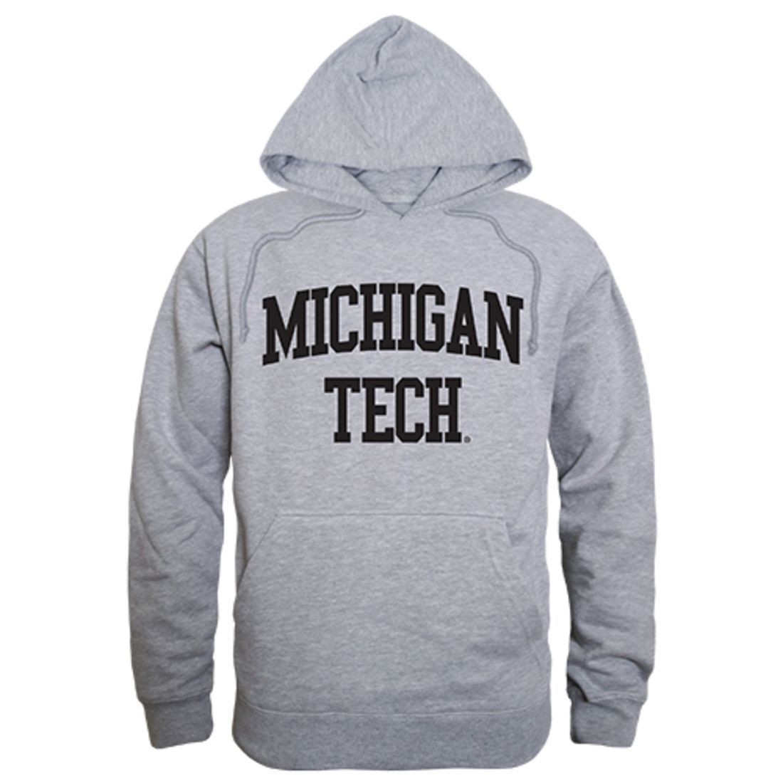 Michigan Technological University Game Day Hoodie Sweatshirt Heather Grey-Campus-Wardrobe