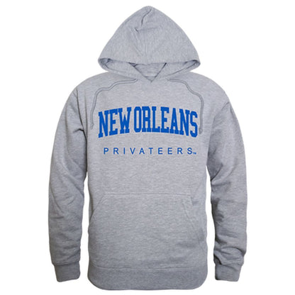 UNO University of New Orleans Game Day Hoodie Sweatshirt Heather Grey-Campus-Wardrobe