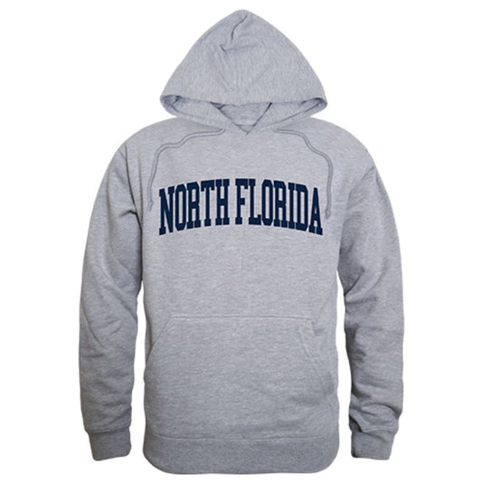 UNF University of North Florida Game Day Hoodie Sweatshirt Heather Grey-Campus-Wardrobe