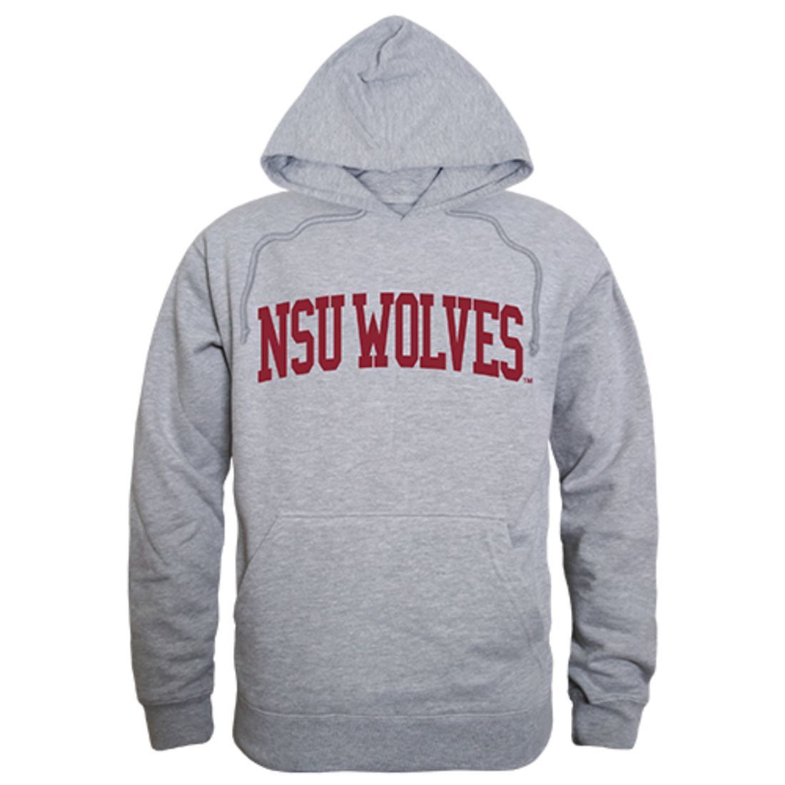 NSU Northern State University Game Day Hoodie Sweatshirt Heather Grey-Campus-Wardrobe