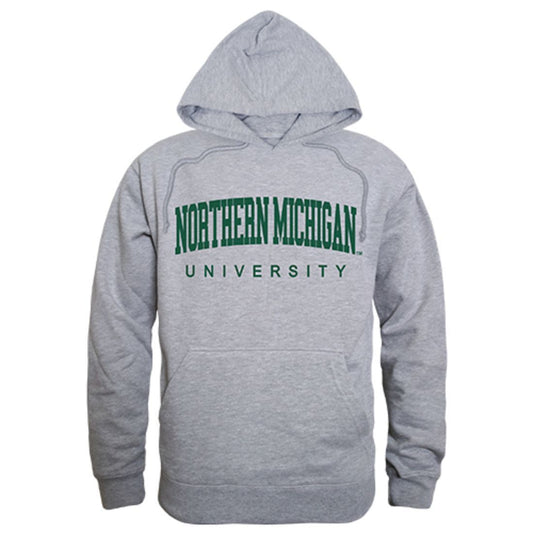 NMU Northern Michigan University Game Day Hoodie Sweatshirt Heather Grey-Campus-Wardrobe