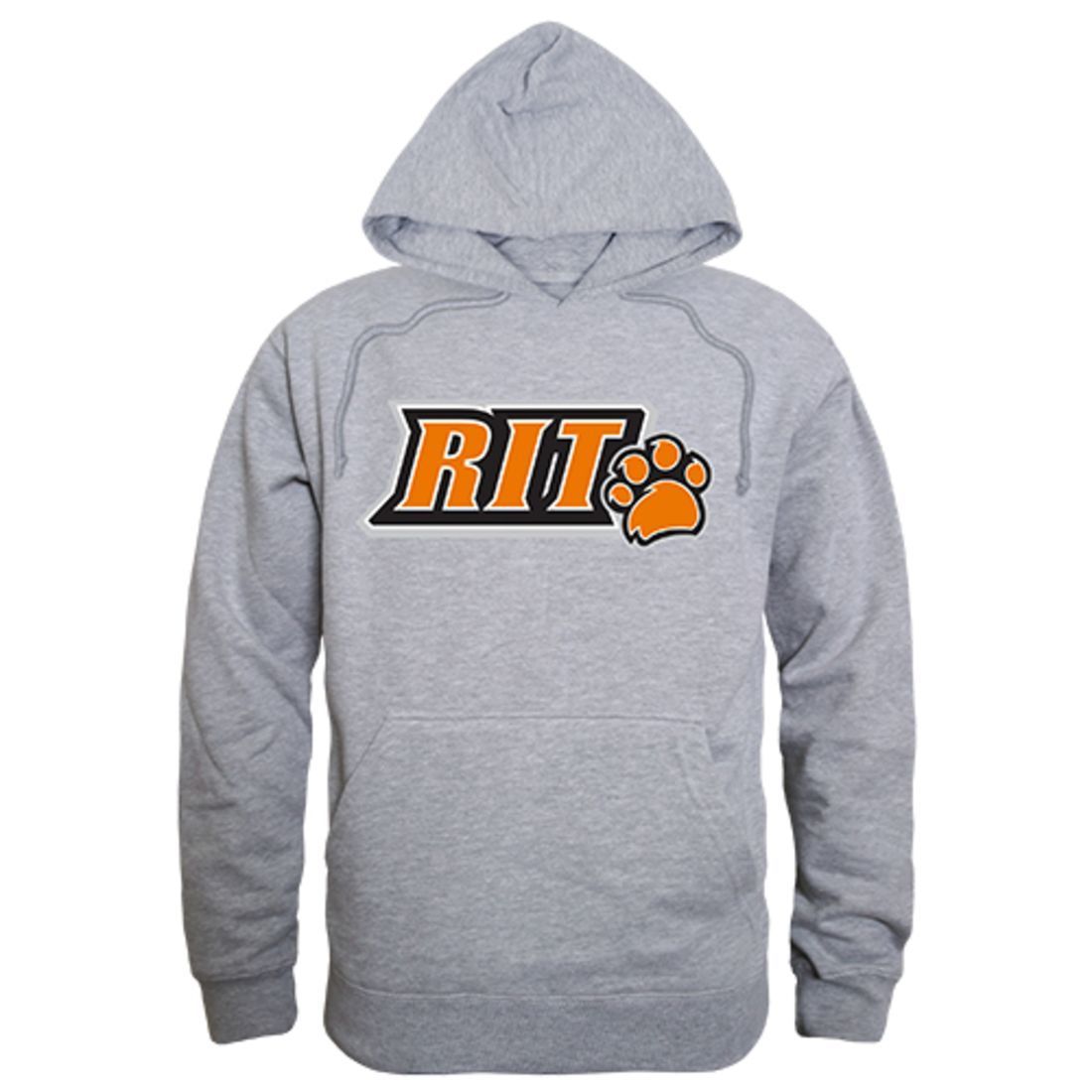 RIT Rochester Institute of Technology Game Day Hoodie Sweatshirt Heather Grey-Campus-Wardrobe