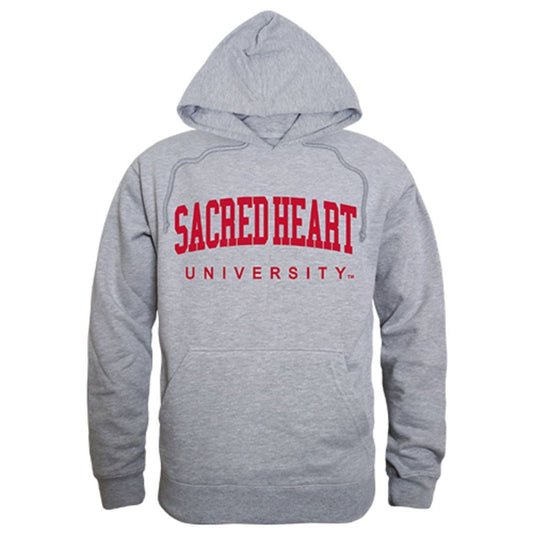 Sacred Heart University Game Day Hoodie Sweatshirt Heather Grey-Campus-Wardrobe