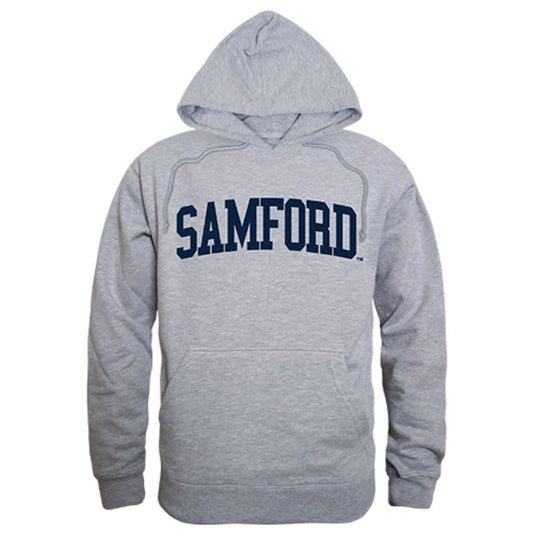 Samford University Game Day Hoodie Sweatshirt Heather Grey-Campus-Wardrobe