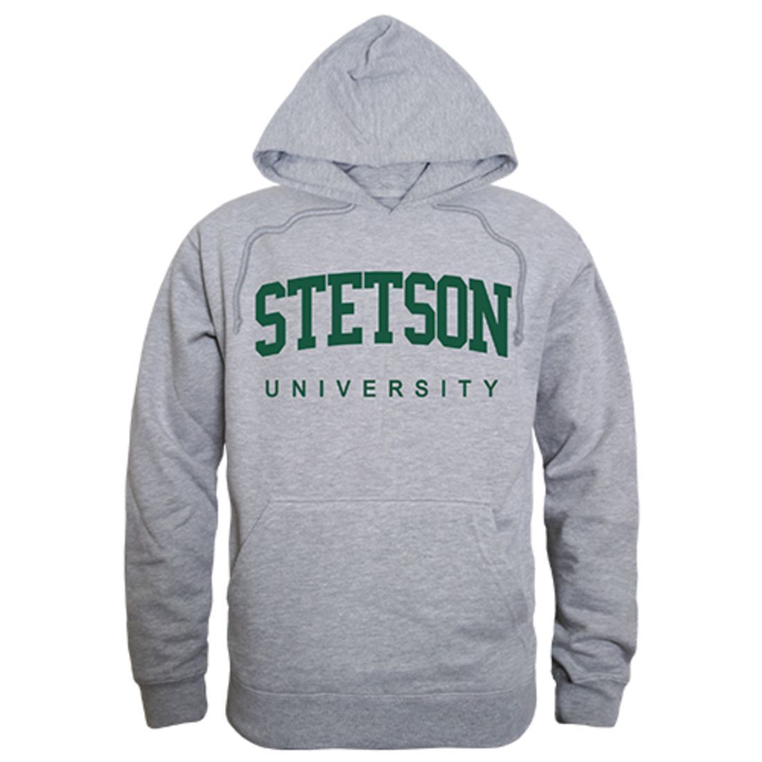 Stetson University Game Day Hoodie Sweatshirt Heather Grey-Campus-Wardrobe