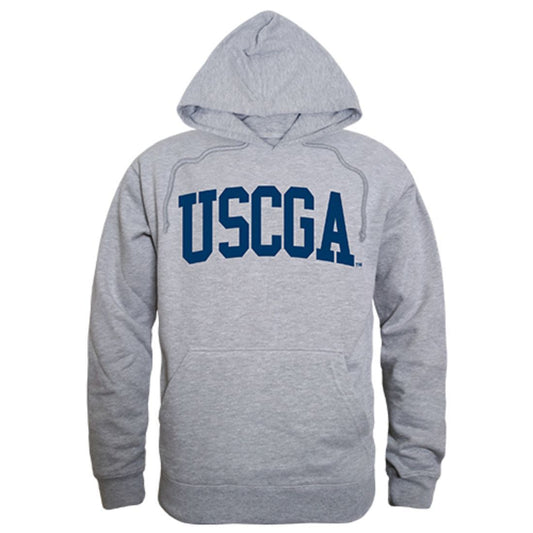 USCGA United States Coast Guard Academy Game Day Hoodie Sweatshirt Heather Grey-Campus-Wardrobe