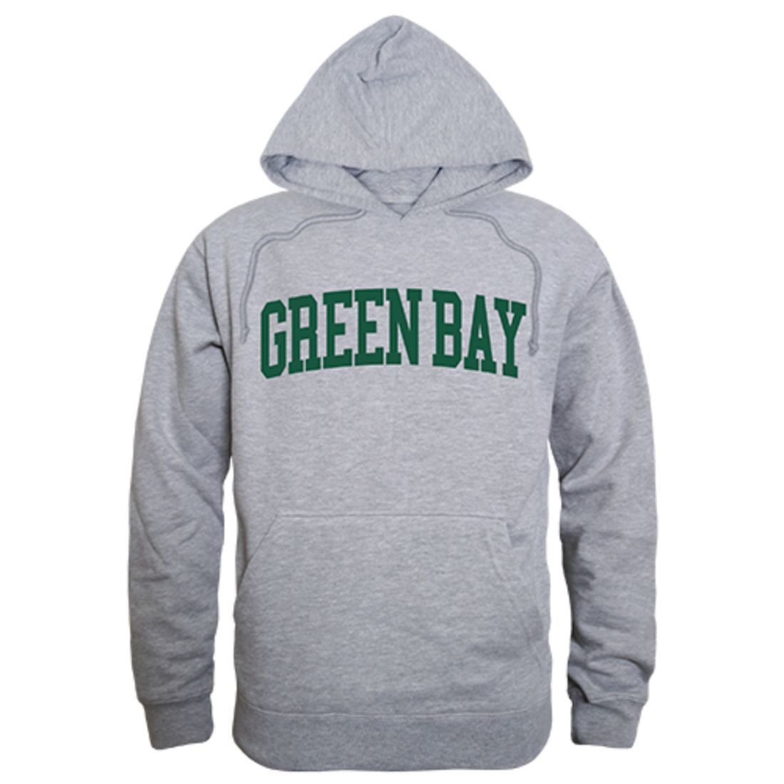 UWGB University of Wisconsin-Green Bay Game Day Hoodie Sweatshirt Heather Grey-Campus-Wardrobe