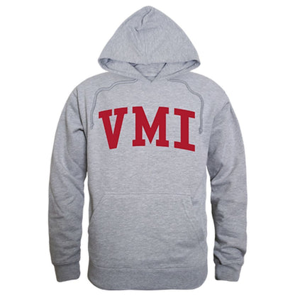 VMI Virginia Military Institute Game Day Hoodie Sweatshirt Heather Grey-Campus-Wardrobe