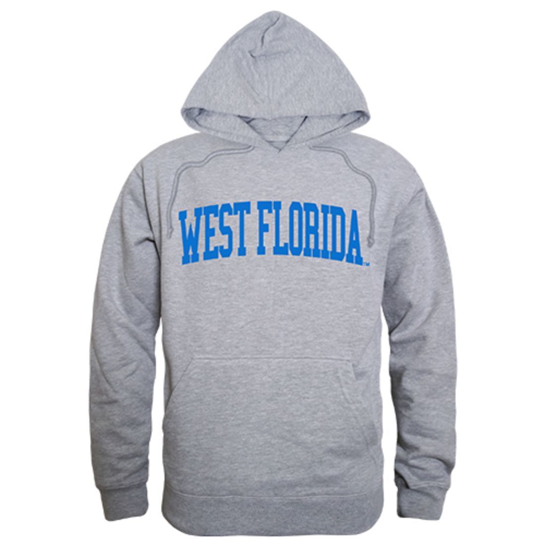 UWF University of West Florida Game Day Hoodie Sweatshirt Heather Grey-Campus-Wardrobe
