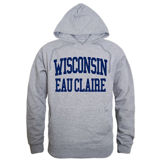UWEC University of Wisconsin-Eau Claire Game Day Hoodie Sweatshirt Heather Grey-Campus-Wardrobe