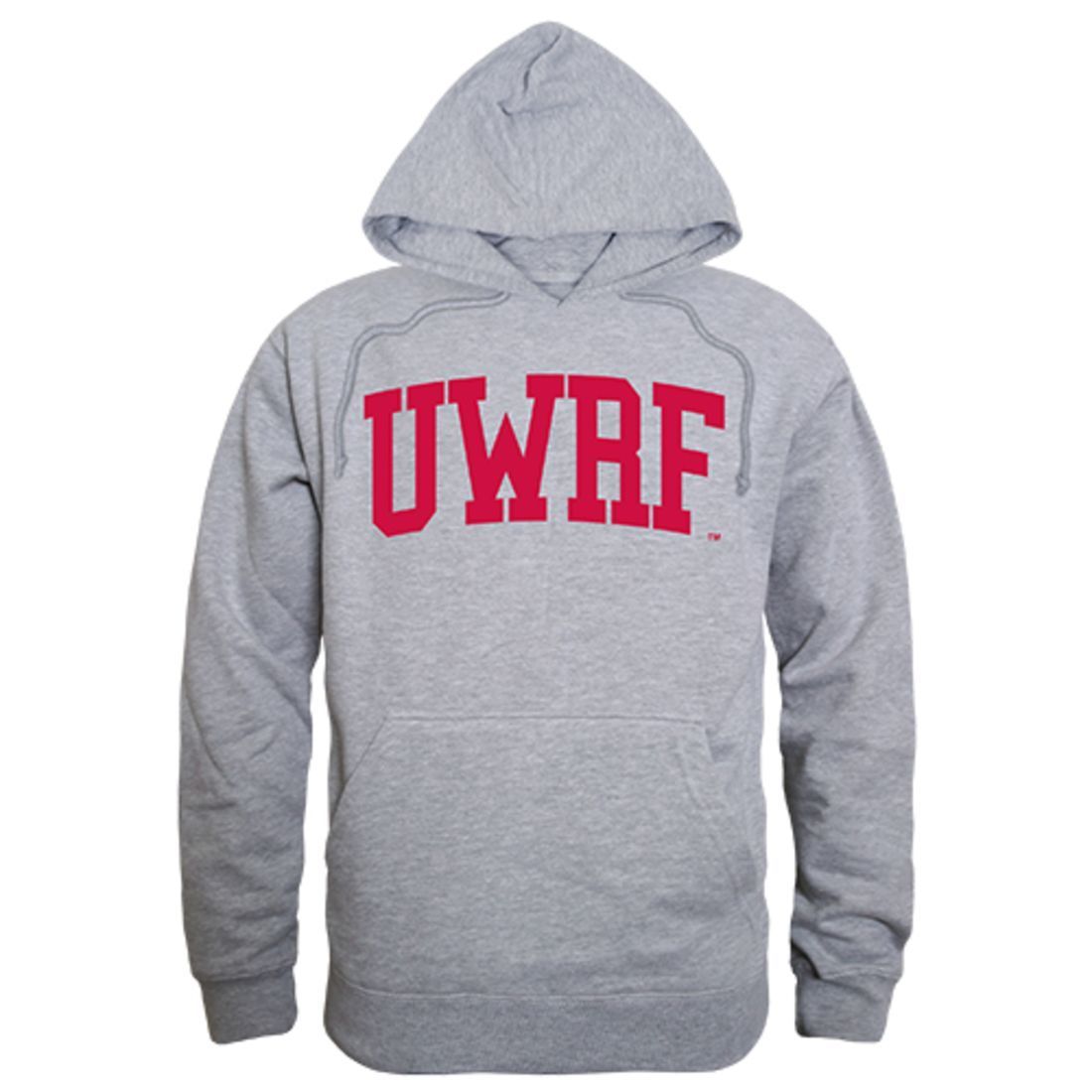 UWRF University of Wisconsin River Falls Game Day Hoodie Sweatshirt Heather Grey-Campus-Wardrobe