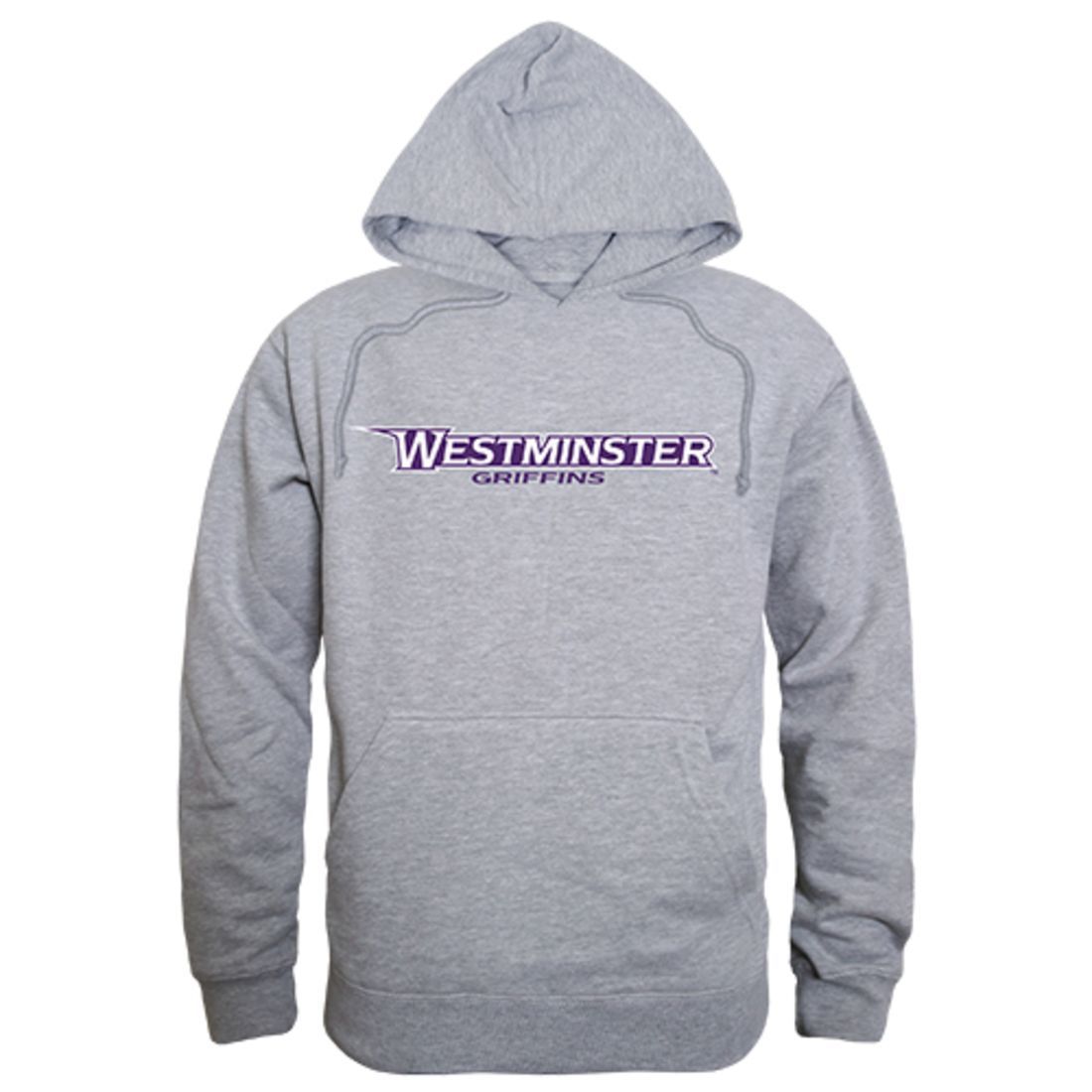 Westminster College Game Day Hoodie Sweatshirt Heather Grey-Campus-Wardrobe