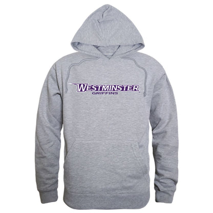 Westminster College Game Day Hoodie Sweatshirt Heather Grey-Campus-Wardrobe