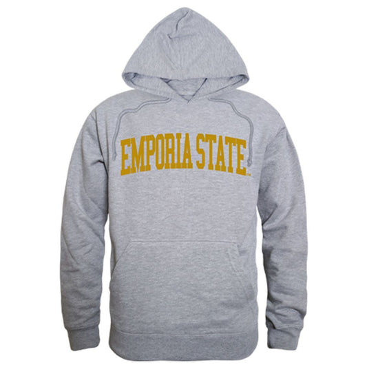 Emporia State University Game Day Hoodie Sweatshirt Heather Grey-Campus-Wardrobe