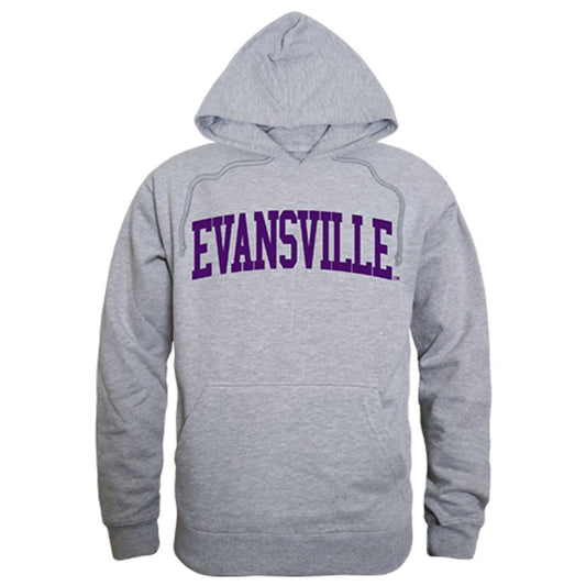 University of Evansville Game Day Hoodie Sweatshirt Heather Grey-Campus-Wardrobe