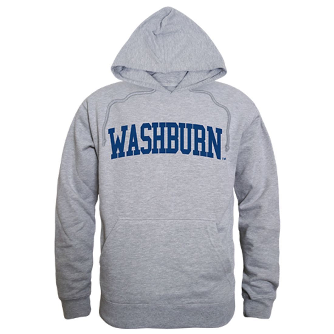 Washburn University Game Day Hoodie Sweatshirt Heather Grey-Campus-Wardrobe