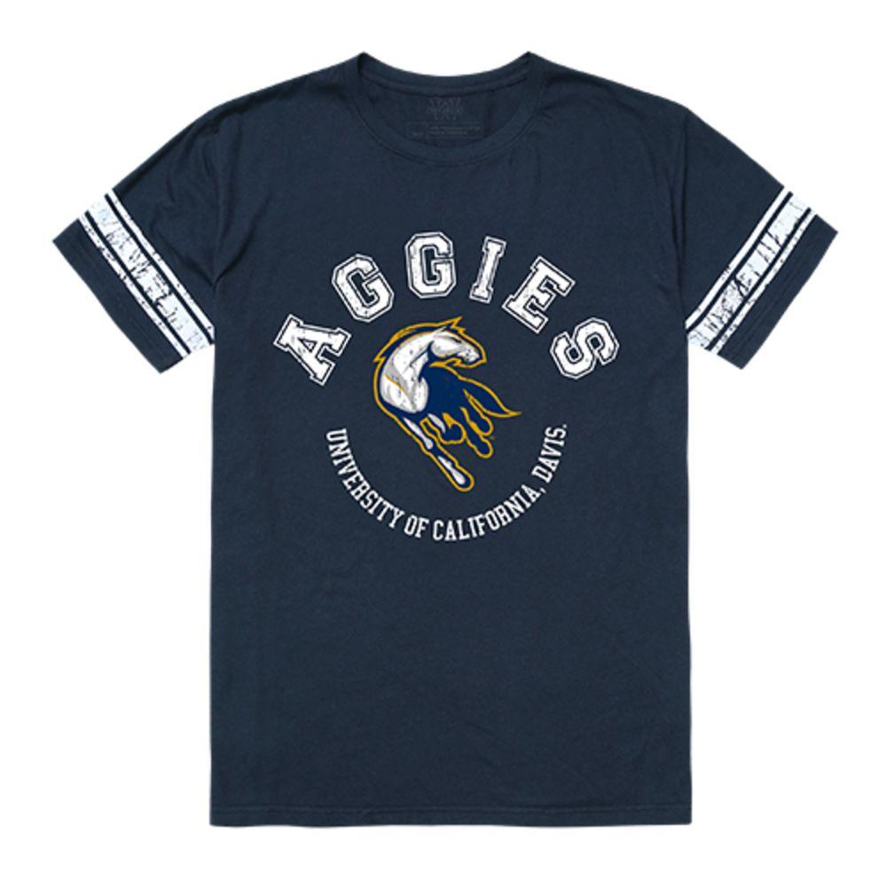 University of California UC Davis Aggies NCAA Men's Football Tee T-Shirt-Campus-Wardrobe