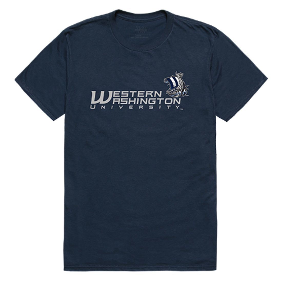 Western Washington University WWU Vikings NCAA The Freshman Tee T-Shirt Navy-Campus-Wardrobe