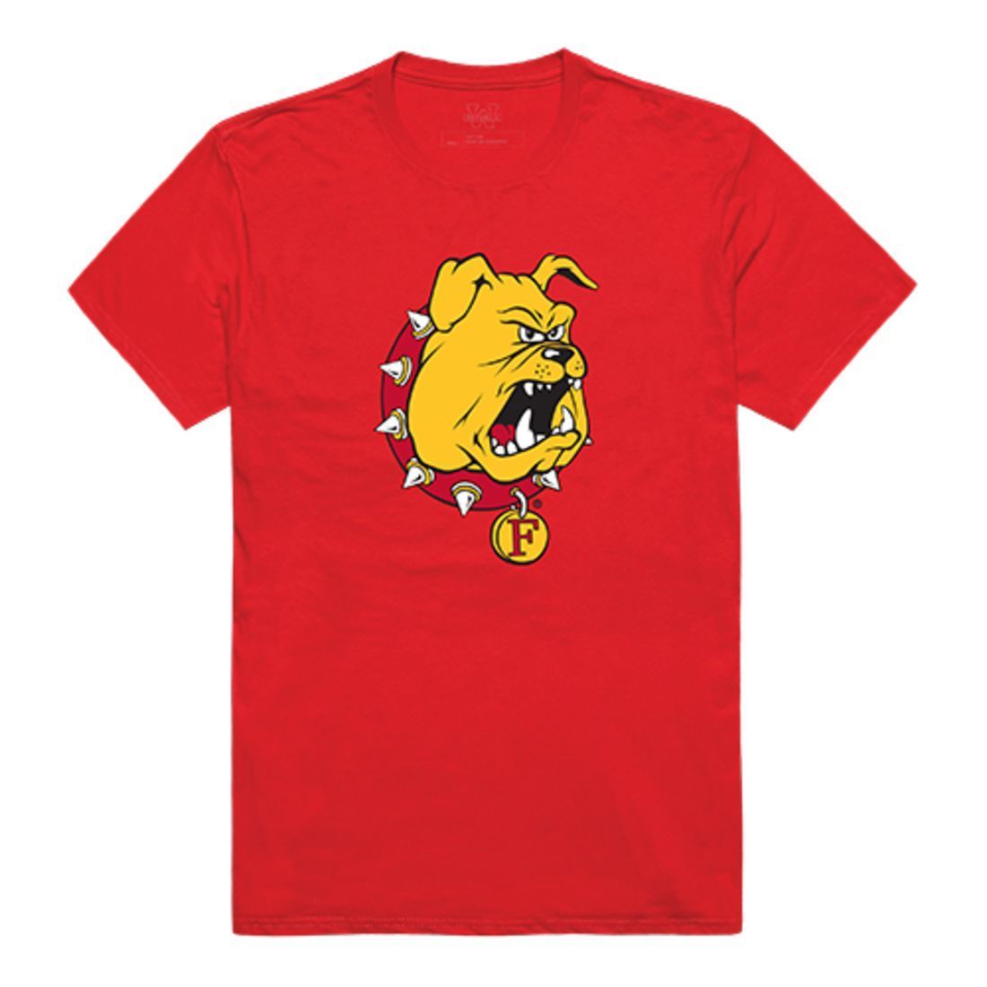 FSU Ferris State University Bulldogs Freshman Tee T-Shirt Red-Campus-Wardrobe