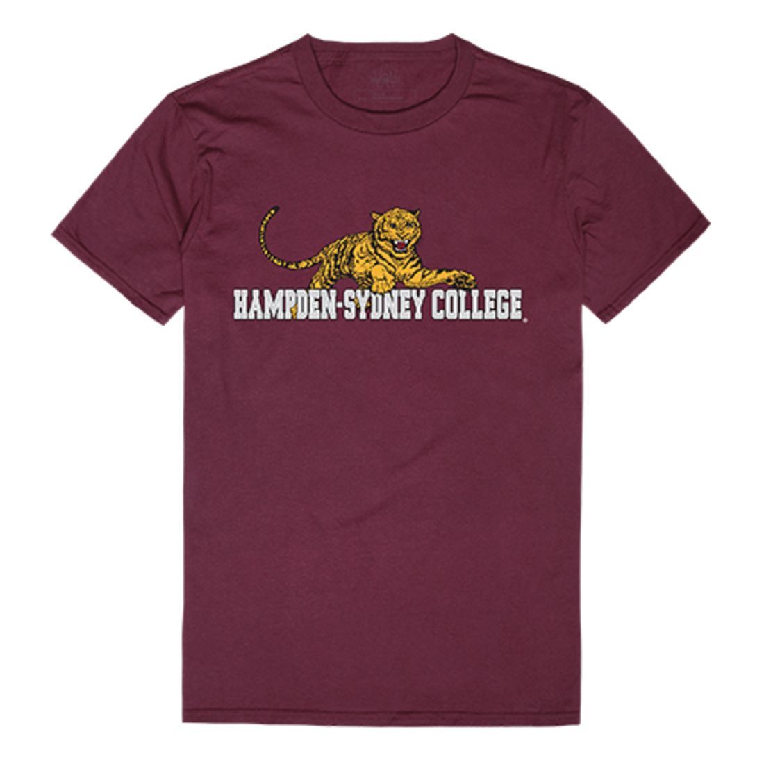 HSC Hampden-Sydney College Tigers Freshman Tee T-Shirt Maroon-Campus-Wardrobe
