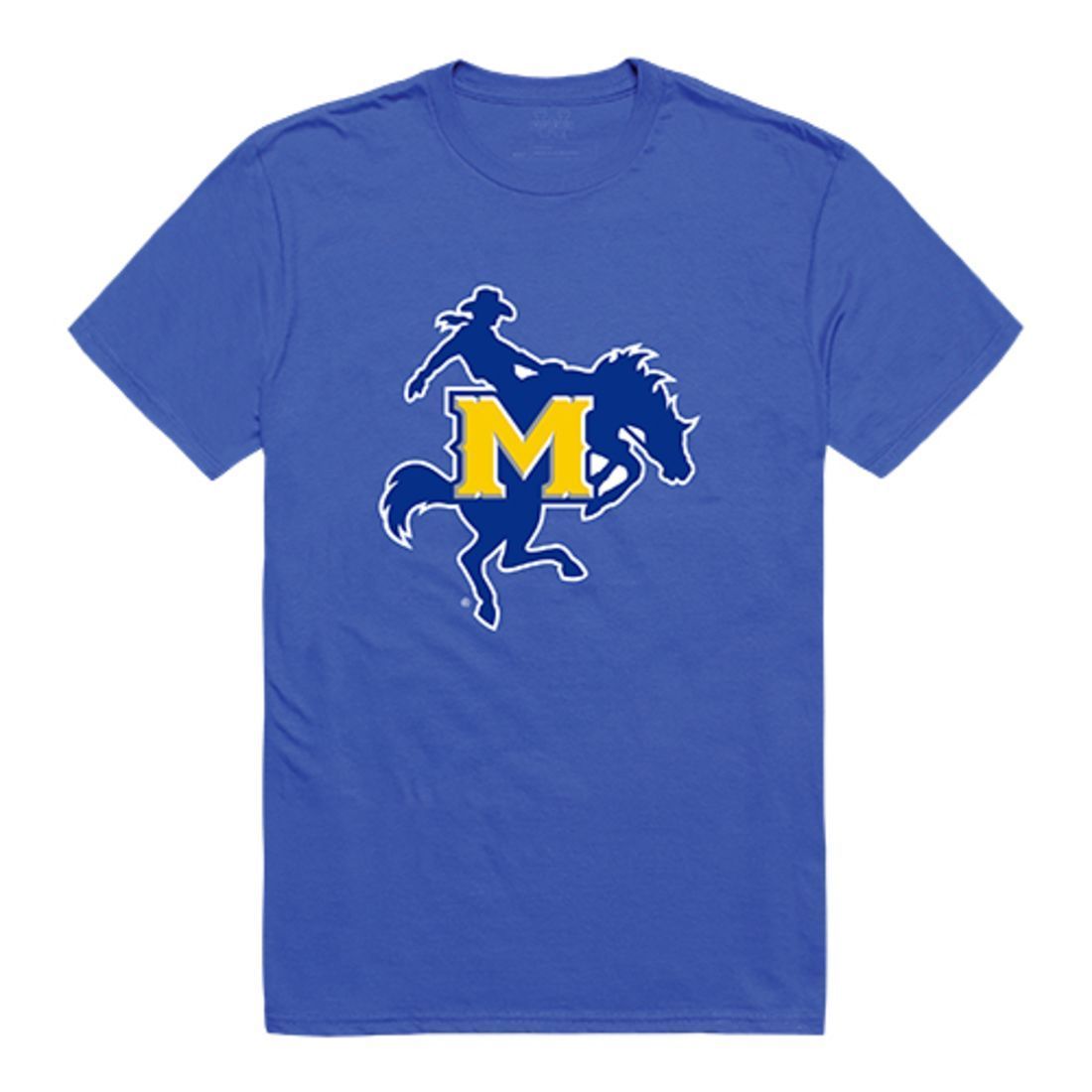 McNeese State University Cowboys and Cowgirls Freshman Tee T-Shirt Royal-Campus-Wardrobe