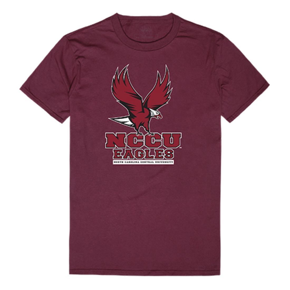 NCCU North Carolina Central University Eagles Freshman Tee T-Shirt Maroon-Campus-Wardrobe