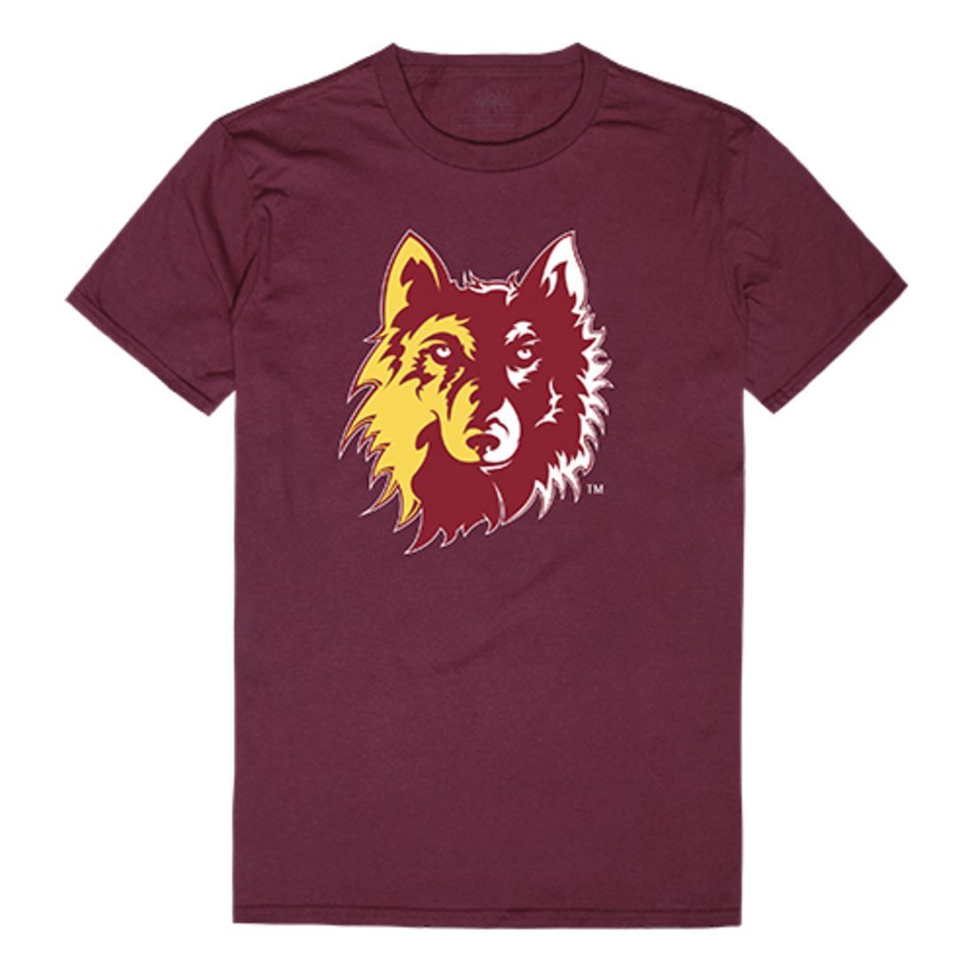 NSU Northern State University Wolves Freshman Tee T-Shirt Maroon-Campus-Wardrobe