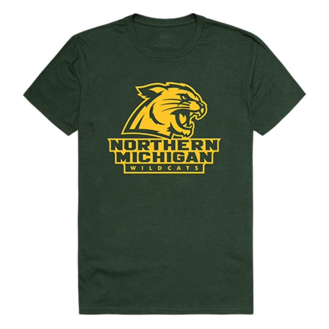 NMU Northern Michigan University Wildcats Freshman Tee T-Shirt Forest-Campus-Wardrobe
