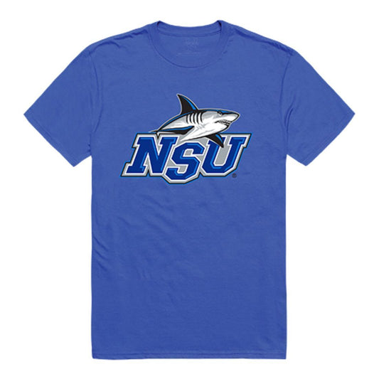 NSU Nova Southeastern University Sharks Freshman Tee T-Shirt Royal-Campus-Wardrobe