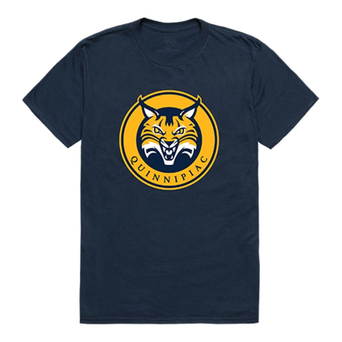 QU Quinnipiac University Bobcats Freshman Tee T-Shirt Navy-Campus-Wardrobe