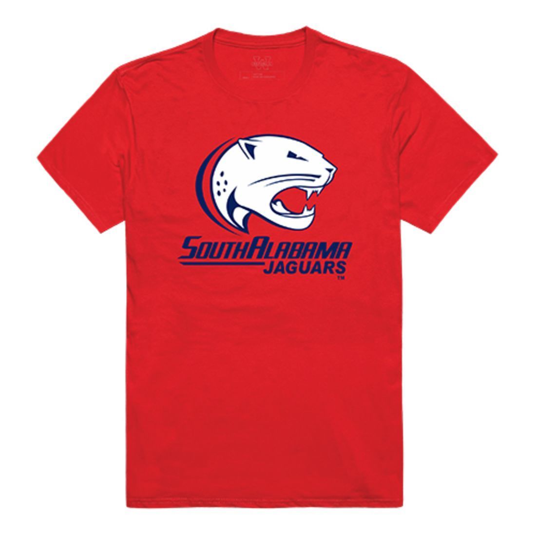 University of South Alabama Jaguars Freshman Tee T-Shirt Red-Campus-Wardrobe