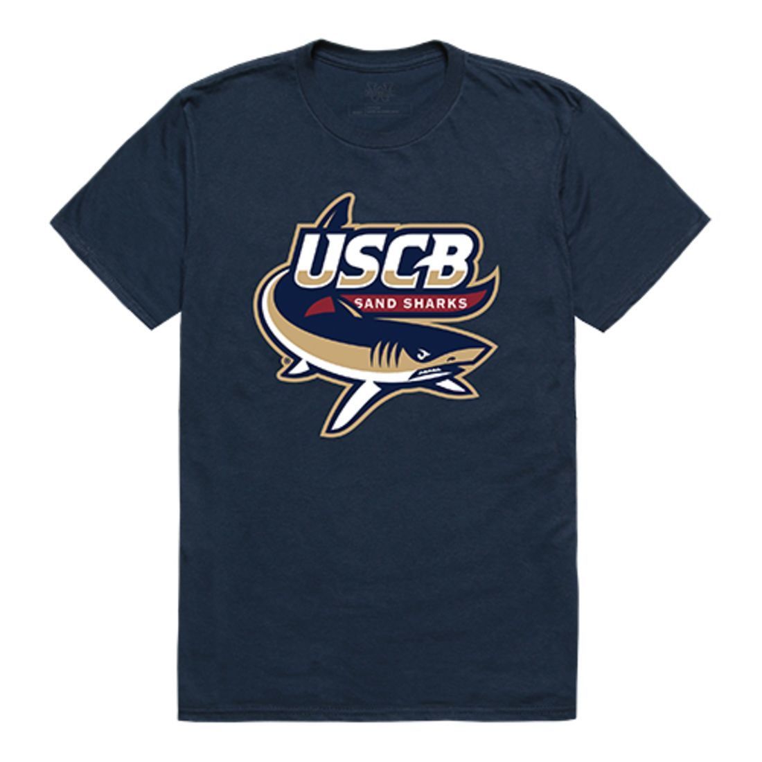 USCB University of South Carolina Beaufort Sand Sharks Freshman Tee T-Shirt Navy-Campus-Wardrobe