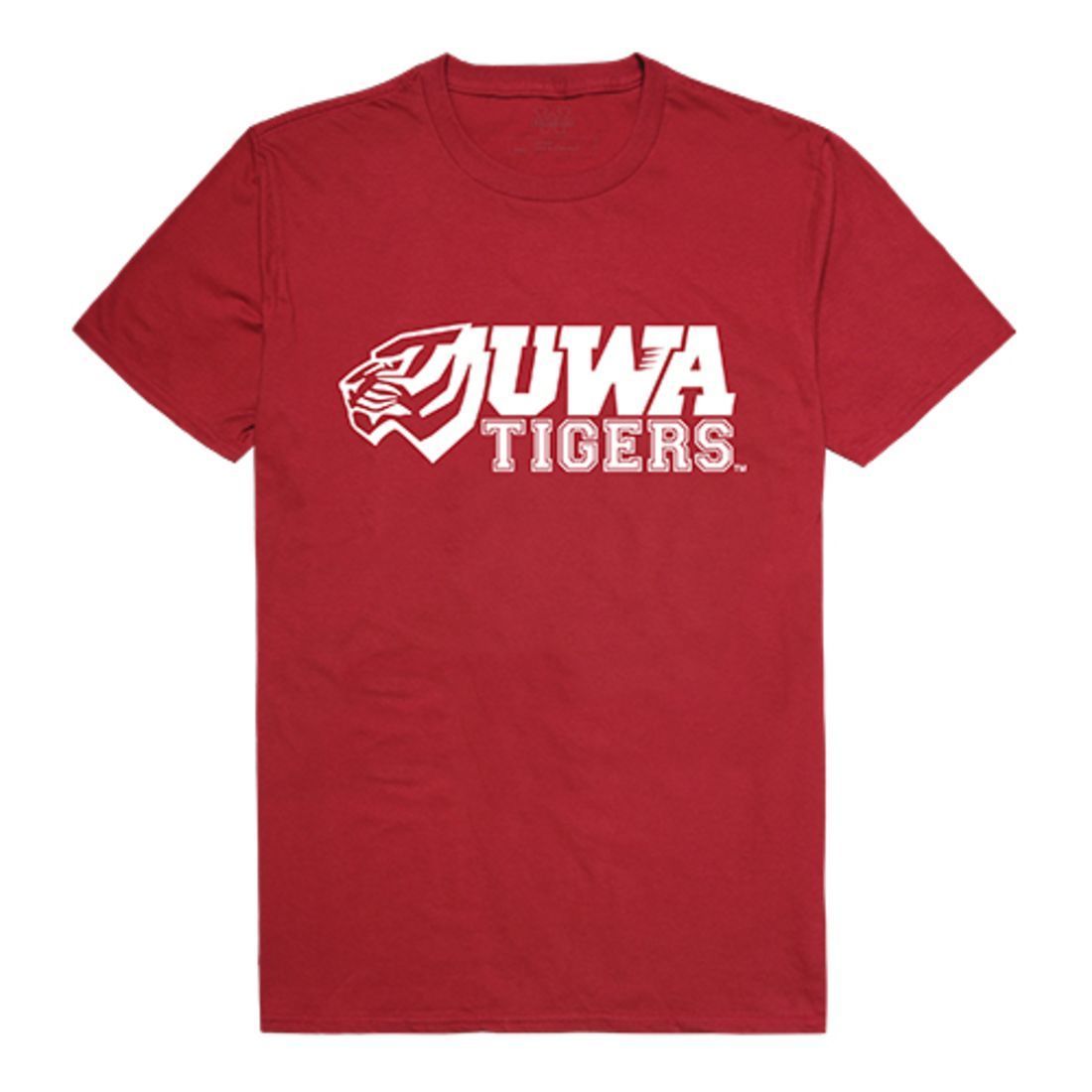 UWA University of West Alabama Tigers Freshman Tee T-Shirt Cardinal-Campus-Wardrobe