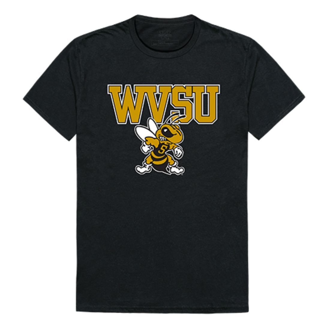 WVSU West Virginia State University Yellow Jackets Freshman Tee T-Shirt Black-Campus-Wardrobe