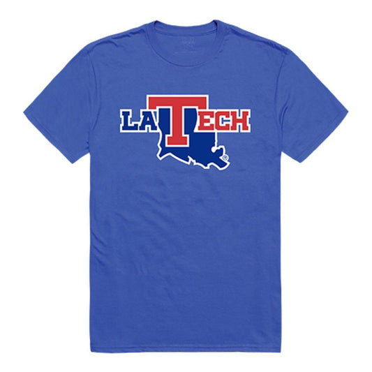 Louisiana Tech University Bulldogs Freshman Tee T-Shirt Royal-Campus-Wardrobe
