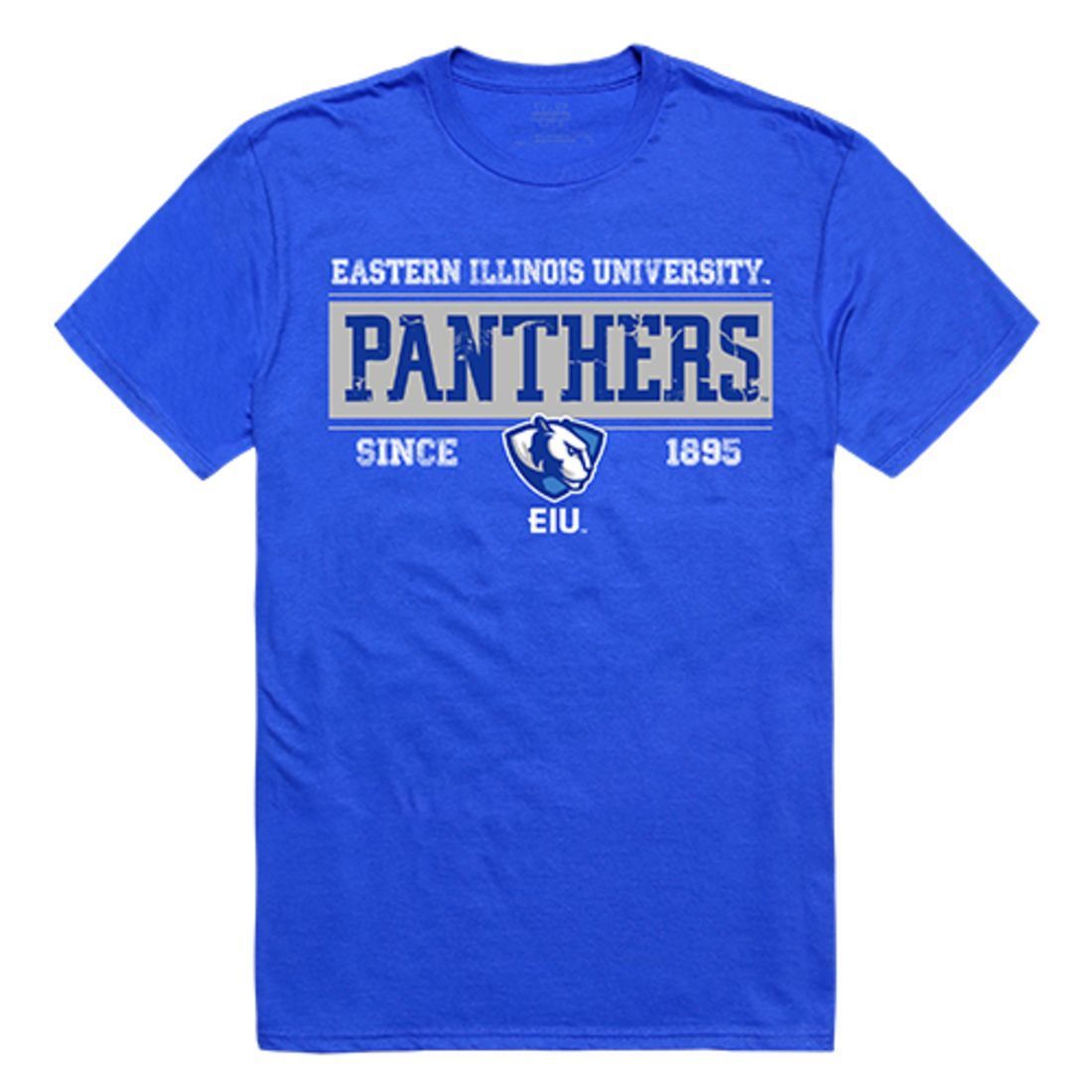 EIU Eastern Illinois University Panthers NCAA Established Tees T-Shirt Royal-Campus-Wardrobe