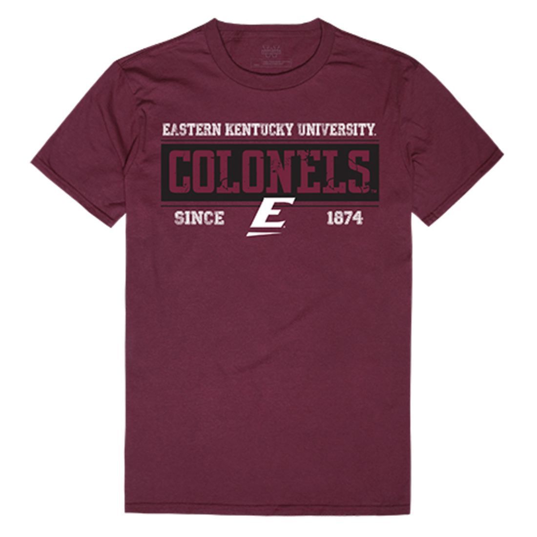 EKU Eastern Kentucky University Colonels NCAA Established Tees T-Shirt Maroon-Campus-Wardrobe