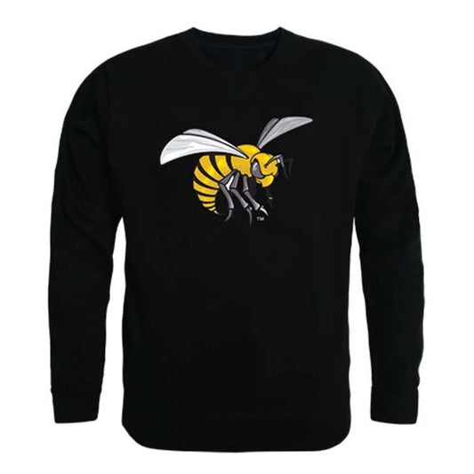 Alabama State University Hornets Crewneck Pullover Sweatshirt Sweater Black-Campus-Wardrobe